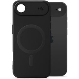 My Style Protective Flex Coque iPhone Air MagSafe Coque arrière en TPU Souple - Noir