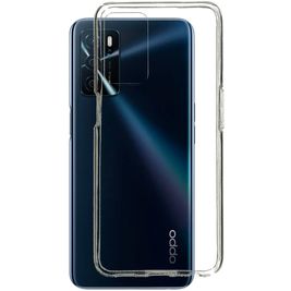 Mobiparts Classic Coque Transparente OPPO A16 Coque arrière en TPU Souple - Transparent