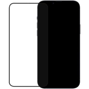 Mobilize Premium iPhone 15 Pro Max Verre trempé Protection d'écran - Compatible Coque - Noir
