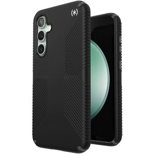 Speck Presidio2 Grip Coque Samsung Galaxy S23 FE Coque arrière Rigide Anti-Chocs - Noir