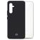 Mobilize Rubber Gelly Samsung Galaxy A54 TPU souple Coque arrière - Matt Black
