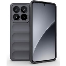 Mobigear Bumpy Xiaomi 15 Pro TPU souple Coque arrière - Gris
