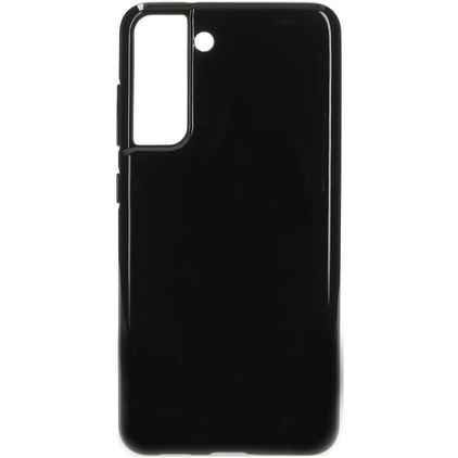 Mobiparts Classic Coque Samsung Galaxy S21 FE Coque arrière en TPU Souple - Noir