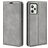 Mobigear Retro Slim Housse Realme C35 Etui Porte-Monnaie - Gris