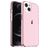 Mobigear Crystal Coque iPhone 15 Coque arrière Rigide - Rose