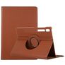 Mobigear DuoStand Coque Samsung Galaxy Tab S9 Plus Etui Rotatif - Marron