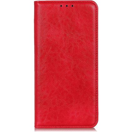 Mobigear Classic Elegance Housse Xiaomi Redmi Note 10 Pro Etui Porte-Monnaie - Rouge