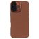 Decoded Coque iPhone 16 MagSafe Coque arrière en Cuir Véritable - Tan