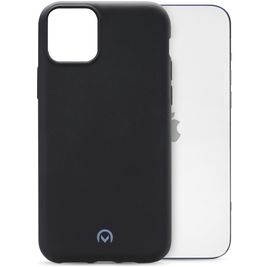Mobilize Gelly Coque iPhone 12 Pro Max Coque arrière en TPU Souple - Noir