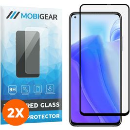 Mobigear Premium Xiaomi Mi 10T Pro Verre trempé Protection d'écran - Compatible Coque - Noir (Lot de 2)