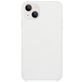 Mobigear Rubber Touch Coque iPhone 15 Plus Coque arrière en Silicone - Blanc