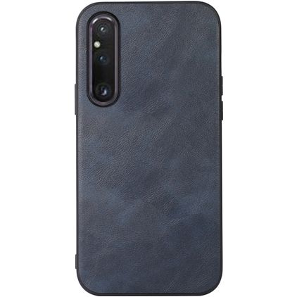 Mobigear Excellent Coque Sony Xperia 1 V Coque arrière Rigide - Bleu
