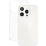 CARE by PanzerGlass Fashionable Coque Transparente iPhone 15 Pro Coque arrière en TPU Souple - Transparent