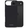 Mobilize Rubber Gelly Coque iPhone Air Coque arrière en TPU Souple - Noir