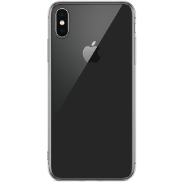 Mobigear Ultra Thin Coque Transparente iPhone XS Max Coque arrière en TPU Souple Extra-fin - Transparent