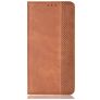 Mobigear Sensation Housse HTC U23 Pro Etui Porte-Monnaie - Cognac