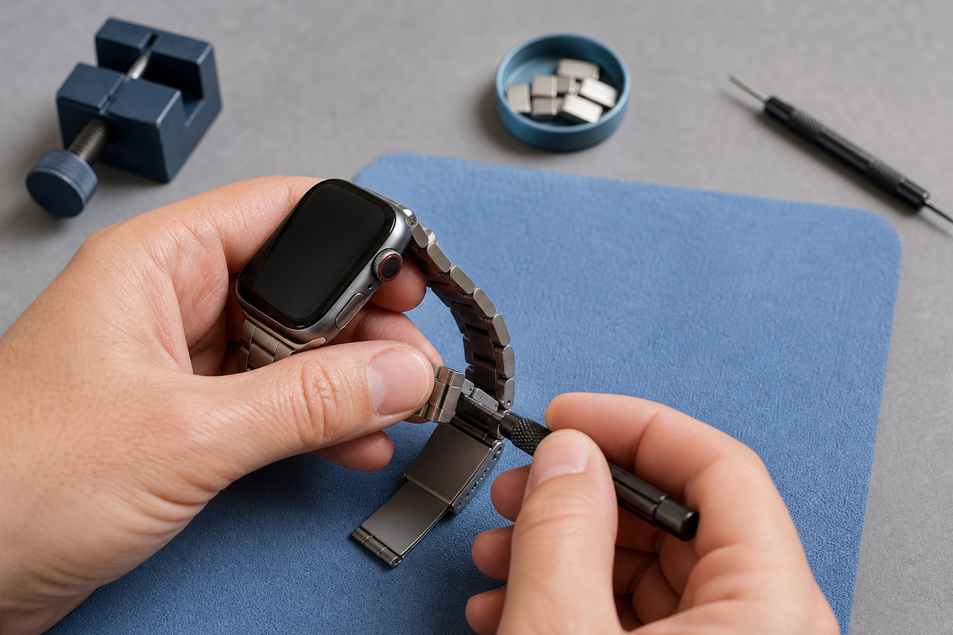Le bracelet de la montre se raccourcit ? Voici comment faire !
