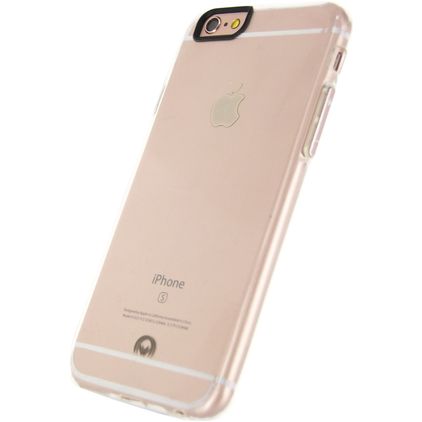 Mobilize Gelly Coque iPhone 6 Coque arrière en TPU Souple - Transparent / Rose doré
