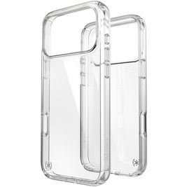 Speck Presidio Perfect Clear Coque Transparente iPhone 17 Pro Max Coque arrière Rigide Anti-Chocs - Transparent