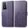 Mobigear Clover Vivo Y76 Étui Portefeuille - Violet