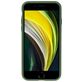 Mobiparts Coque iPhone SE (2020) Coque arrière en Silicone - Forest Green
