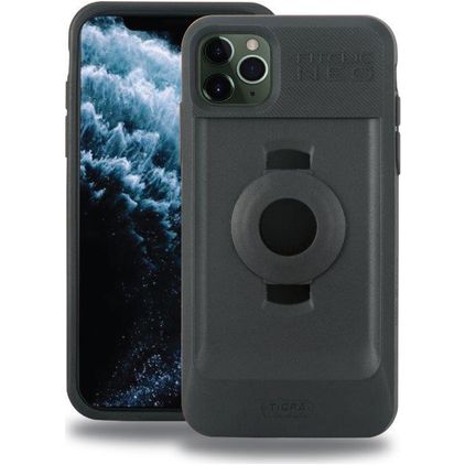 Tigra FitClic Neo Case Coque iPhone 11 Pro Max Coque arrière Rigide Anti-Chocs - Noir
