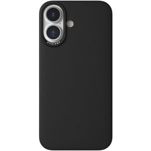 Nudient Thin Precise Coque iPhone 16 MagSafe Coque arrière Rigide - Ink Black