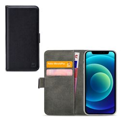 Mobilize Classic Gelly Wallet iPhone 12 Mini Étui Portefeuille - Noir