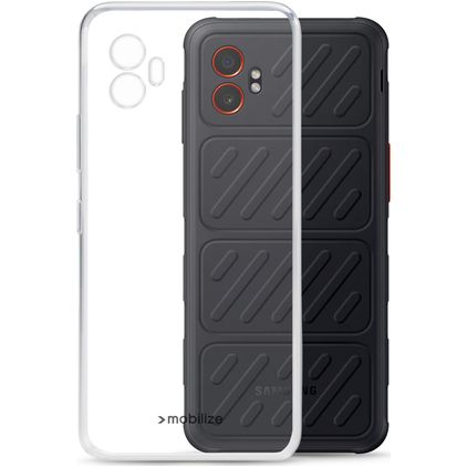 Mobilize Gelly Case Coque Transparente Samsung Galaxy Xcover 7 Pro Coque arrière en TPU Souple - Transparent