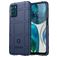 Mobigear Rugged Shield Motorola Moto G42 TPU souple Coque arrière Antichoc - Bleu