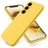 Mobigear Rubber Touch Coque Samsung Galaxy S24 FE Coque arrière en Silicone - Jaune