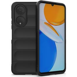 Mobigear Bumpy Coque HONOR X7 Coque arrière en TPU Souple - Noir