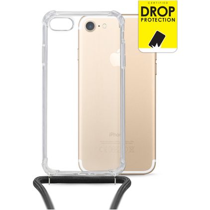 My Style Loop Transparente iPhone SE (2022) Coque avec cordon en TPU Souple - Transparent