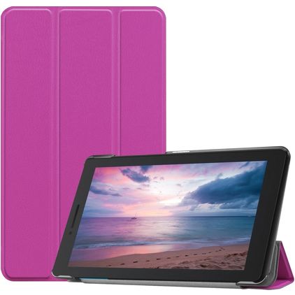 Mobigear Tri-Fold Coque Lenovo Tab E8 Etui - Violet