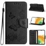 Mobigear Butterfly Samsung Galaxy A35 Étui Portefeuille - Noir