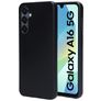 Mobiparts Classic Coque Samsung Galaxy A16 Coque arrière en TPU Souple - Noir