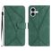 Mobigear Stitch Housse iPhone 17 Etui Porte-Monnaie - Vert