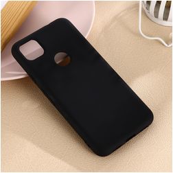 Mobigear Rubber Touch Coque Google Pixel 4a Coque arrière en Silicone - Noir