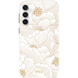 MIO Samsung Galaxy S23 FE MagSafe Plastique rigide Coque arrière - White Roses