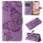 Mobigear Butterfly Housse iPhone 16 Plus Etui Porte-Monnaie - Violet