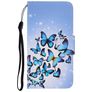 Mobigear Design Housse Xiaomi Redmi 9C Etui Porte-Monnaie - Papillon