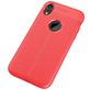 Mobigear Luxury Coque iPhone XS Coque arrière en TPU Souple - Rouge