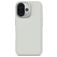 Decoded Stacks Coque iPhone 16 MagSafe Coque arrière en Silicone - Stone Grey