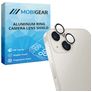 Mobigear Single iPhone 13 Mini Verre trempé Protection Objectif Caméra - Compatible Coque - Lumière stellaire