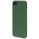 Mobiparts Coque iPhone SE (2020) Coque arrière en Silicone - Forest Green