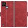 Mobigear Slim Magnet Housse Realme C25Y Etui Porte-Monnaie - Rouge