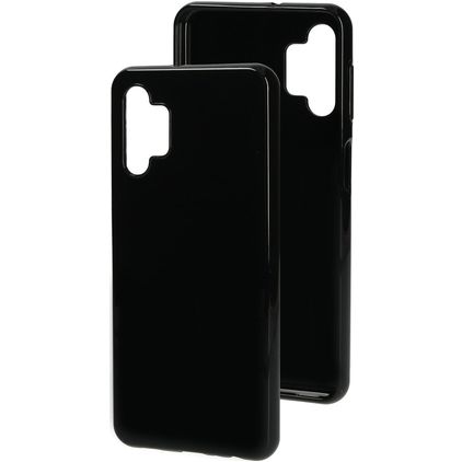 Mobiparts Classic Samsung Galaxy A32 5G TPU souple Coque arrière - Noir