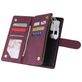 Mobigear Zipper Housse Samsung Galaxy S10 Lite Etui Porte-Monnaie - Rouge
