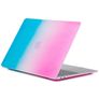 Mobigear Rainbow Matte MacBook Pro 13 Pouces (2016-2023) Coque - Bleu / Rose - Model A1706 / A1708 / A1989 / A2159 / A2289 / A2251 / A2338