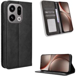 Mobigear Sensation Housse OPPO Find X9 Etui Porte-Monnaie - Noir